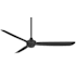 MinkaAire Rudolph 60" 3 Blade Indoor / Outdoor Ceiling Fan with Remote Included Coal
